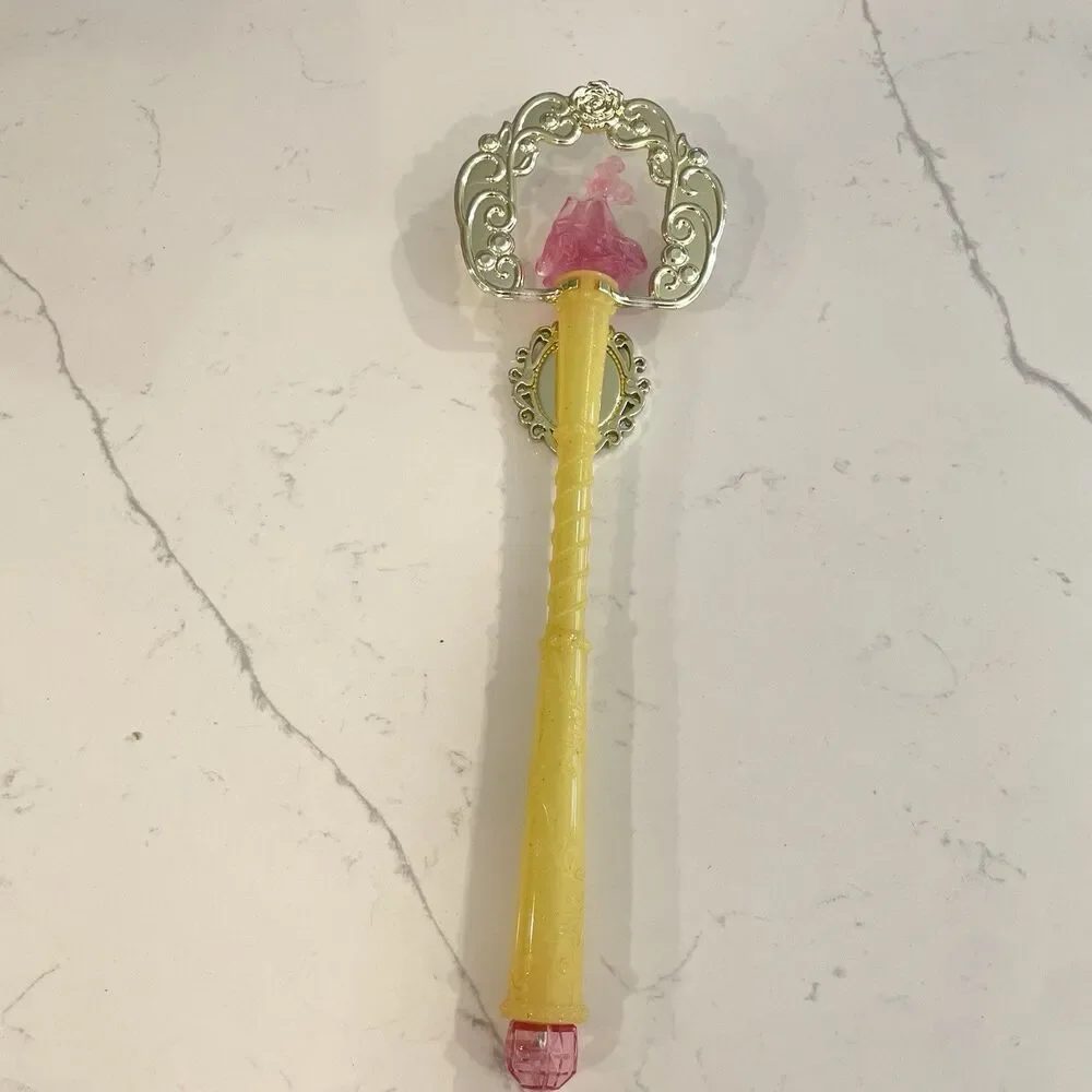 Disney Princess Beauty And The Beast Belle Explore Your World Wand Jewel Spin